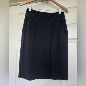 CAbi Classic Black Pencil Skirt, Size 4